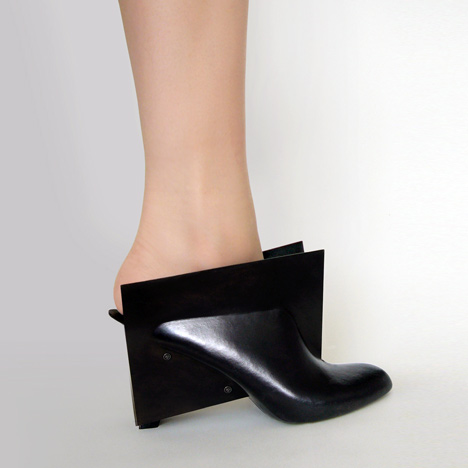 鞋子设计师Marloes ten Bhömer的最新作品Rapidprototypedshoe6