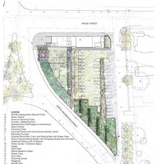 美国建筑师协会北卡罗来纳州分会新“绿色”总部方案3