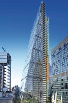 罗杰斯设计的47层Leadenhall大厦开始施工1