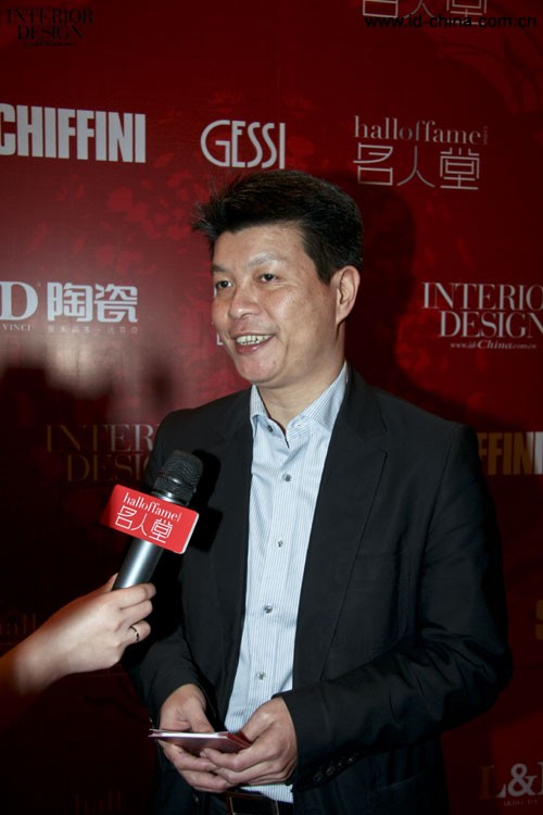 id-china网站编辑胡思敏采访睿智匯设计公司总经理兼总设计师王俊钦