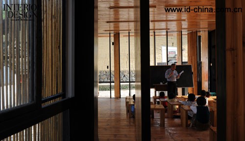 中国福建省下石村桥上书屋10