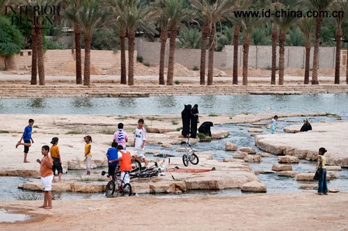 沙特阿拉伯利雅得瓦地哈尼发湿地工程11