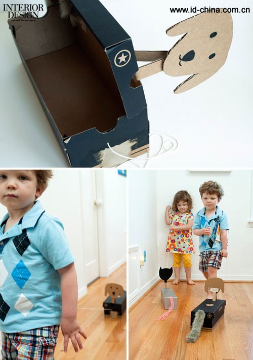 Joel设计的DIY儿童鞋盒小宠物-2