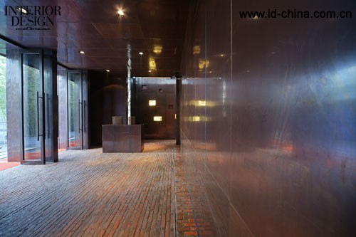 IADC涞澳设计公司设计武汉才茂街厂区改建项目--售楼处入口大厅
