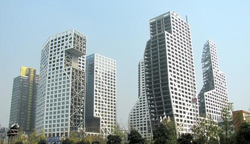 成都来福士世界最大清水混凝土建筑
