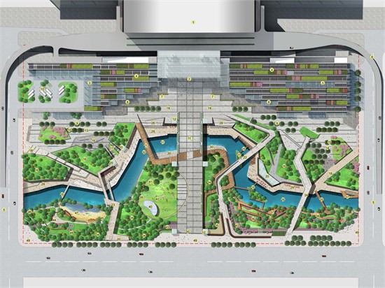 哈西客站站前广场综合规划及景观设计